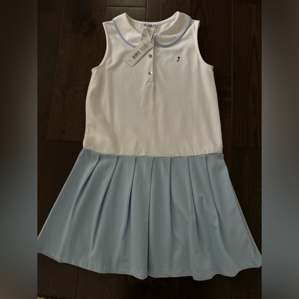 Jacadi Girls Pleated Dress Size 10